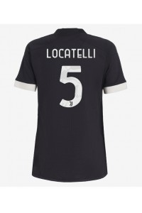 Fotbalové Dres Juventus Manuel Locatelli #5 Dámské Třetí Oblečení 2023-24 Krátký Rukáv